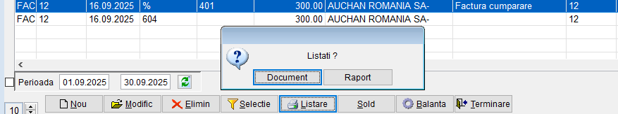 General Listare