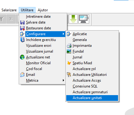 Creare unitate