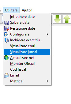 Utilitare Vizualizare Jurnal