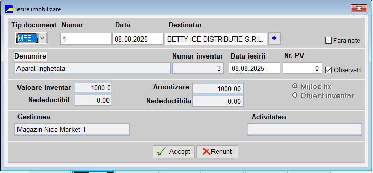 Iesire Nou